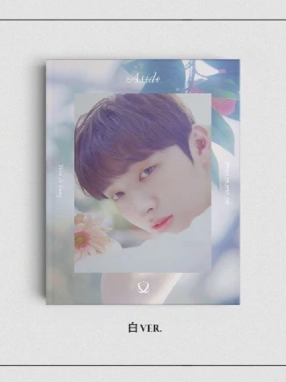 Yoon Ji Sung Aside White Version 1st Mini Album Official - K POP Sealed